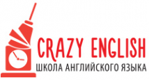 Логотип компании Crazy English