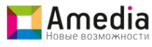 Логотип компании Amedia