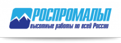 Логотип компании РосПромАльп